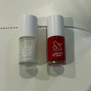 Olive & June Nail Polish Set of 2 13.5 ml & 9 ml